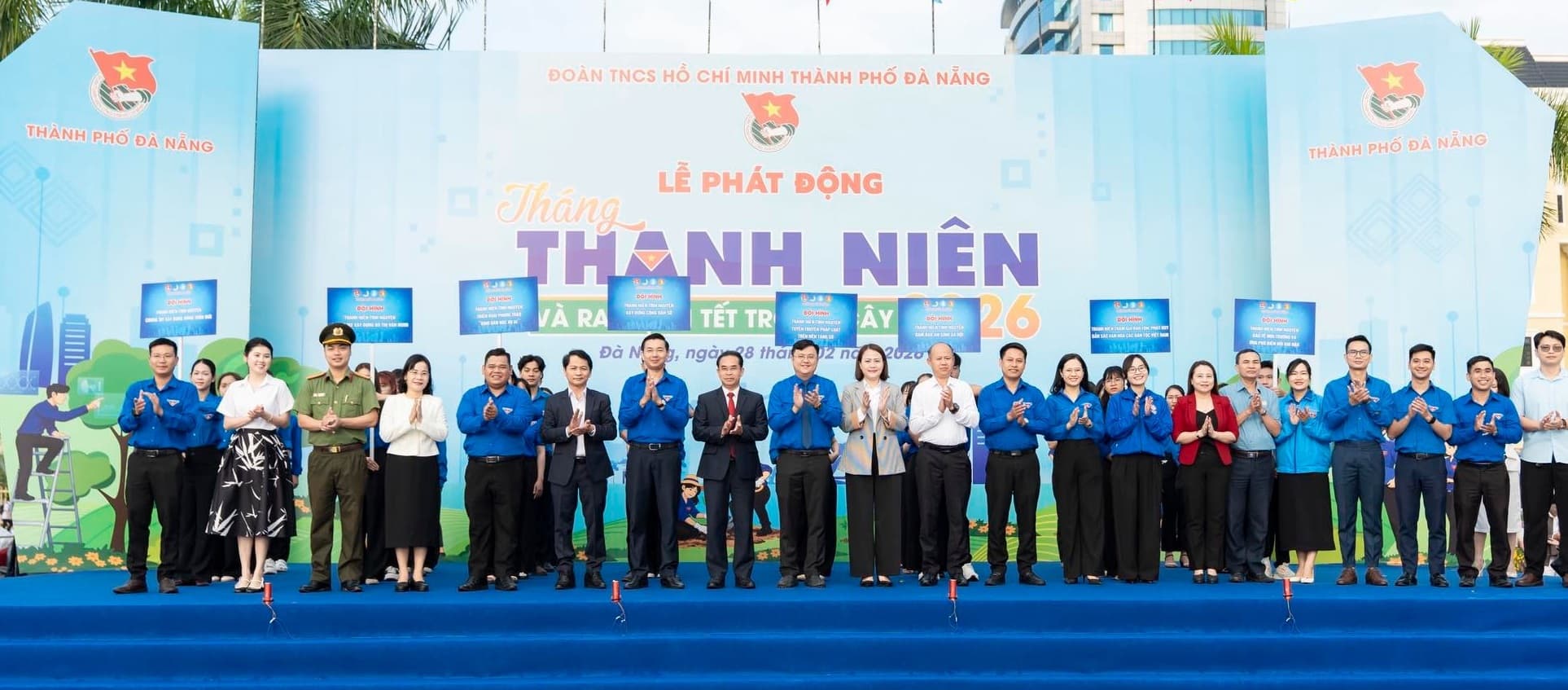 Đoàn TNCS Hồ Chí Minh Thành phố Đà Nẵng phát động Tháng Thanh niên